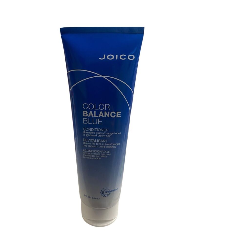 Joico Color Balance Blue Conditioner 8.5 oz Neutralizes Brassy Tones New